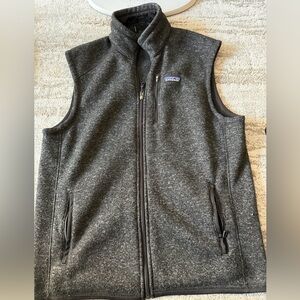 Patagonia Charcoal Fleece Vest